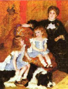 Pierre Renoir Madam Charpentier Children china oil painting image